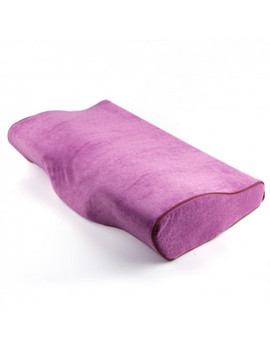 Memory foam pillow purple