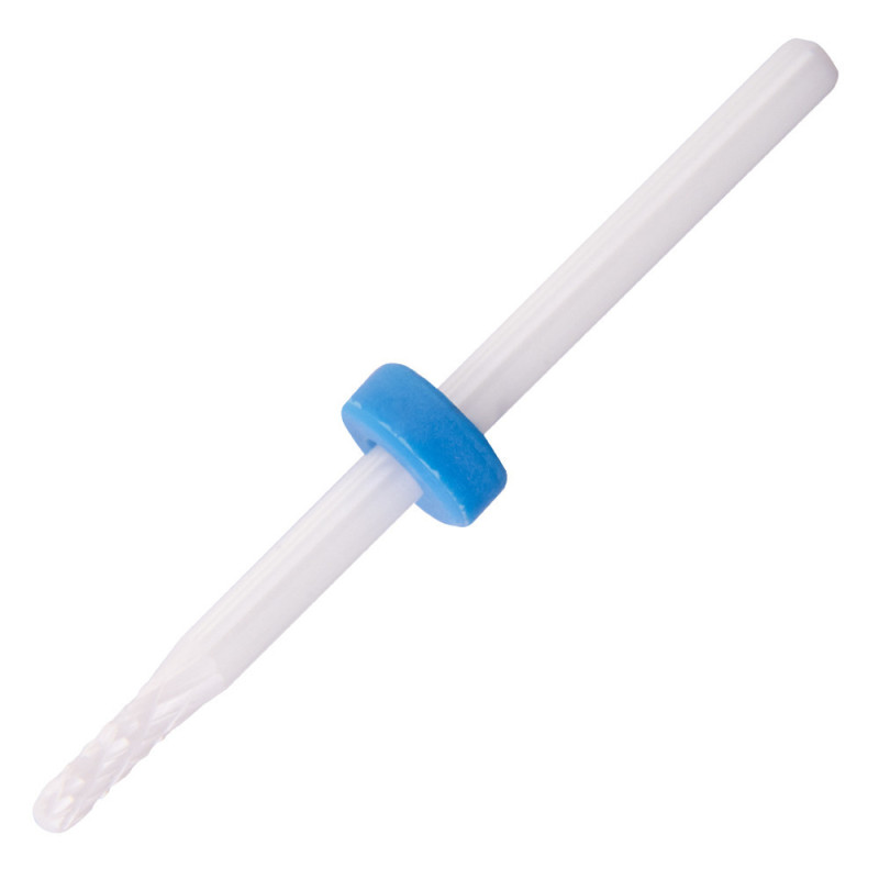 Nagų frezos antgalis XS Barrel Ball M 3/32" mėlynas