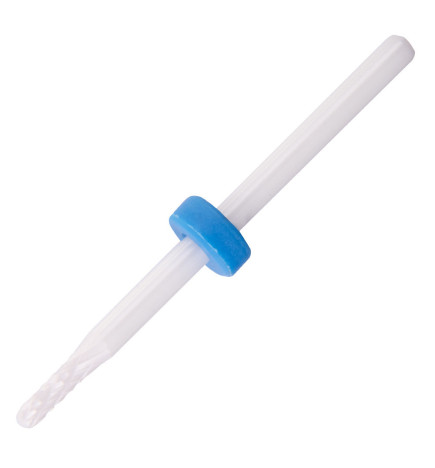 Nagų frezos antgalis XS Barrel Ball M 3/32" mėlynas