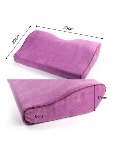 Memory foam pillow grey