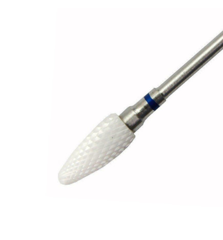 Nagų frezos antgalis Trich Cylinder M 3/32" H0615TB mėlynas