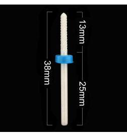 Nagų frezos antgalis Small Barrel Ball M 3/32" mėlynas