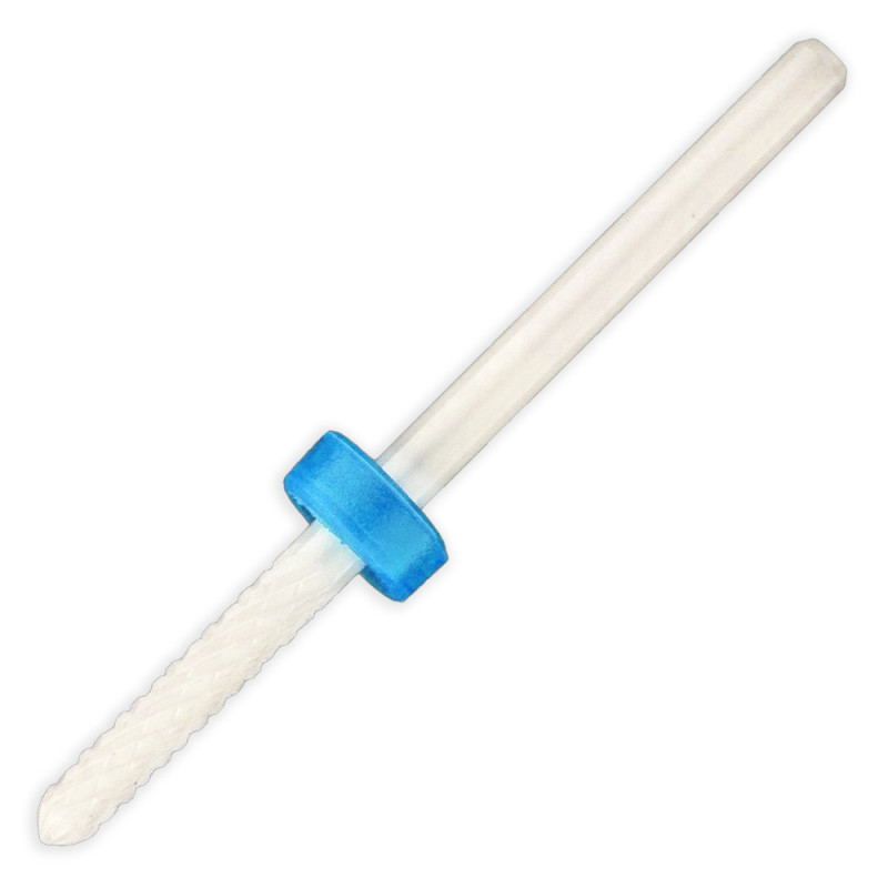 Nagų frezos antgalis Small Barrel Ball M 3/32" mėlynas