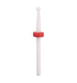 Nagų frezos antgalis Small Ball F 3/32" raudonas