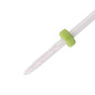 Keraminis nagų frezos antgalis Small Flame C 3/32" žalias