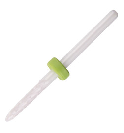 Keraminis nagų frezos antgalis Small Flame C 3/32" žalias