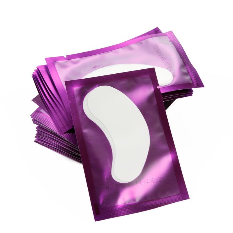 Paakių padeliai violetinėje pakuotėje Paakių padeliai violetinėje pakuotėje