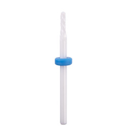 Keraminis nagų frezos antgalis Small Round M 3/32" mėlynas