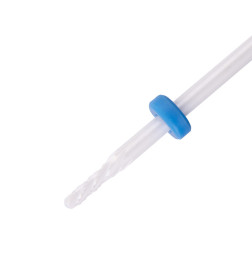 Keraminis nagų frezos antgalis Small Round M 3/32" mėlynas