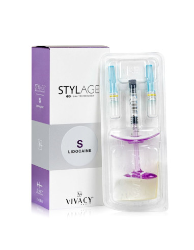 Stylage® S Lidocaine Bi-Soft hialiurono užpildas 1x0,8ml