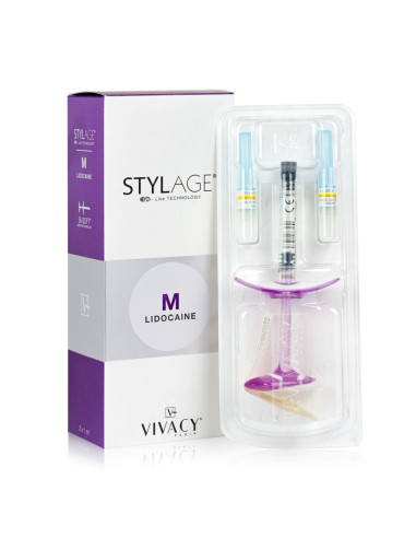 Stylage® M Lidocaine Bi-Soft hialiurono užpildas 1x1ml