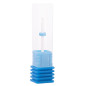 Keraminis nagų frezos antgalis burbuliukas Small Ball M 3/32" D0303T mėlynas