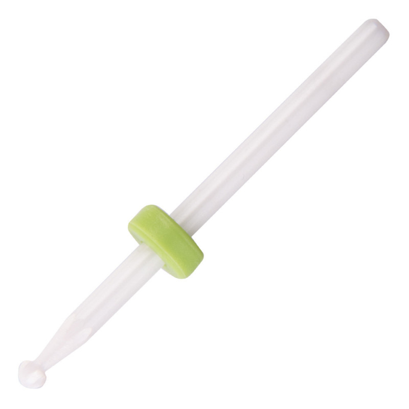 Keraminis nagų frezos antgalis Small Ball C 3/32" žalias