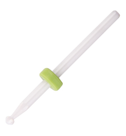 Keraminis nagų frezos antgalis Small Ball C 3/32" žalias