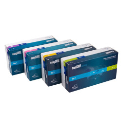 Nitrilinės pirštinės Easycare be pudros, mėlynos, M 100vnt.