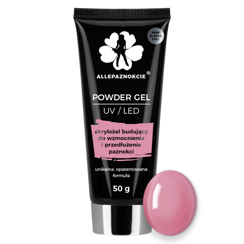 Poligelis nagams french pink 50g Nr 06