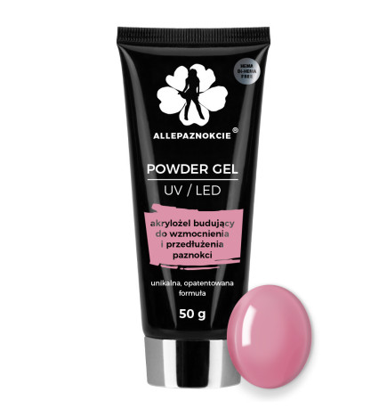Poligelis nagams french pink 50g Nr 06