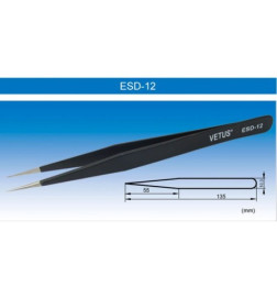 Vetus ESD-12 pincetas