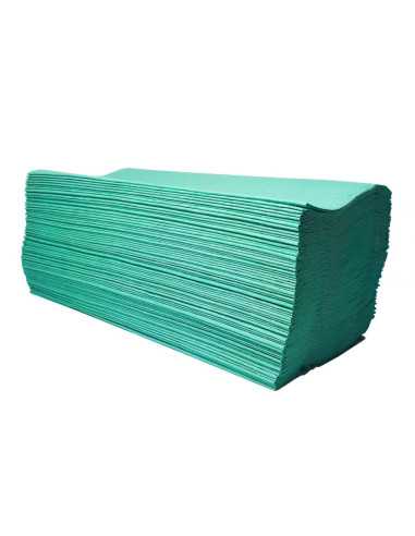 Green disposable towel 21X25 (200 pcs)