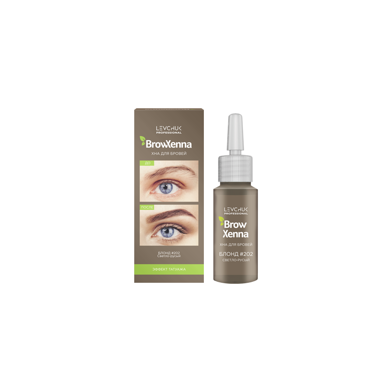 Antakių dažai "Brow Henna" blondinėms nr. 2 (202)