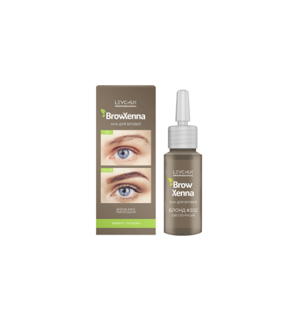 Antakių dažai "Brow Henna" blondinėms nr. 2 (202)