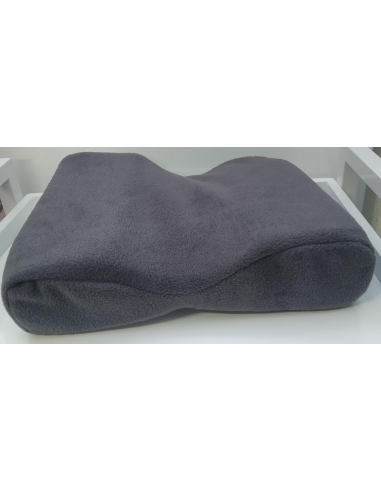 Memory foam pillow for eyelash extension Dark grey 35X25X8