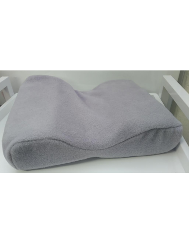 Memory foam pillow for eyelash extension light grey 35X25X8