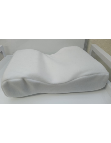 Memory foam pillow for eyelash extension White 35X25X8