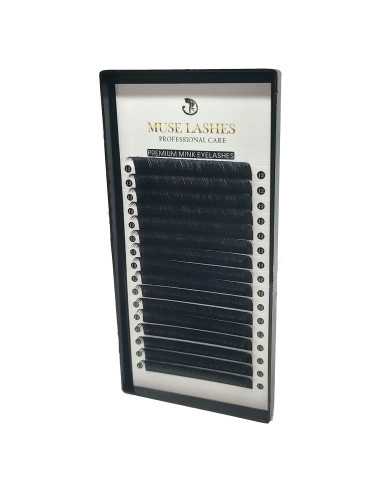 Muse lashes premium mink lashes for extensions 0,07 D