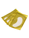 Eyepatch for eyelash extensions in yellow pack