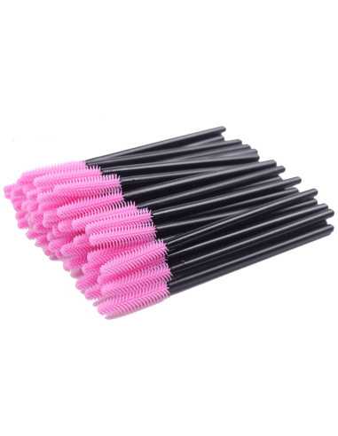 Silicone brushes for eyelash extensions 50vnt