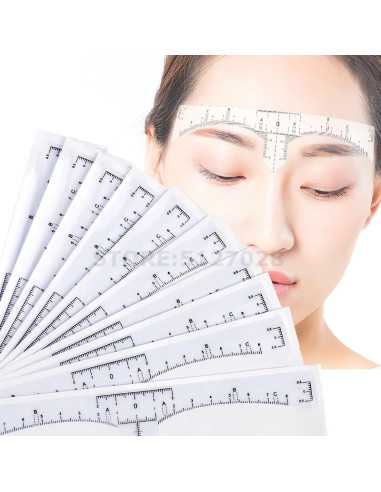 Disposable eyebrows tint tape