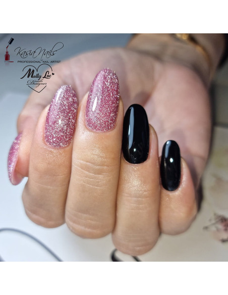 Gel nail polish MollyLac Flashing Lights Demode 5 g Nr. 560