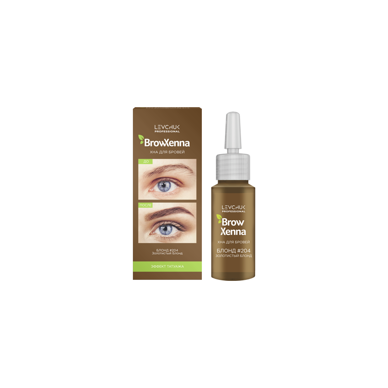 Antakių dažai "Brow Henna" blondinėms nr. 4 (204)