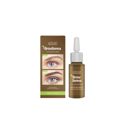Antakių dažai "Brow Henna" blondinėms nr. 4