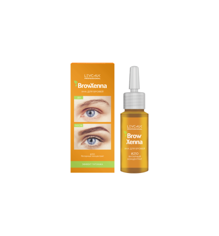 Antakių dažai "Brow Henna" gintarinis koncentratas 210