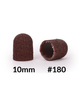 Švitrinio popieriaus antgaliukai nagų frezoms 10mm 180