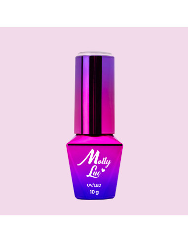 Hybrid nail polish MollyLac Yes i do elegant blush 10g Nr 26