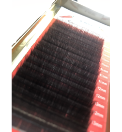 Tamsiai rudos OMBRE blakstienos AY caramba