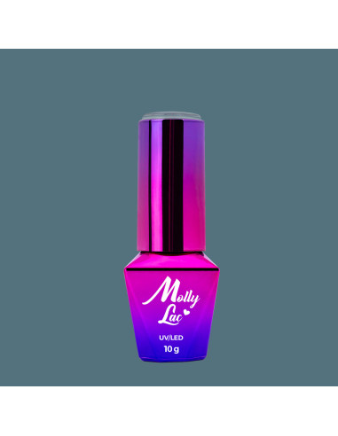 Hybrid nail polish MollyLac Pure Nature Wild river 10g Nr 103