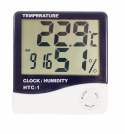 Temperatūros ir oro drėgmės matuoklis/termometras - higrometras