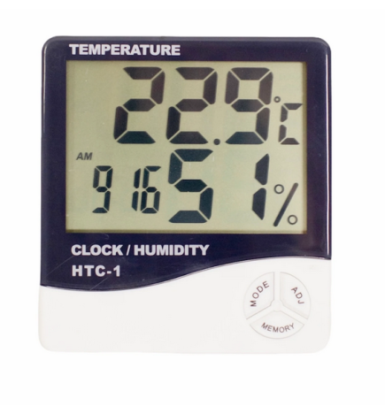 Temperatūros ir oro drėgmės matuoklis/termometras - higrometras