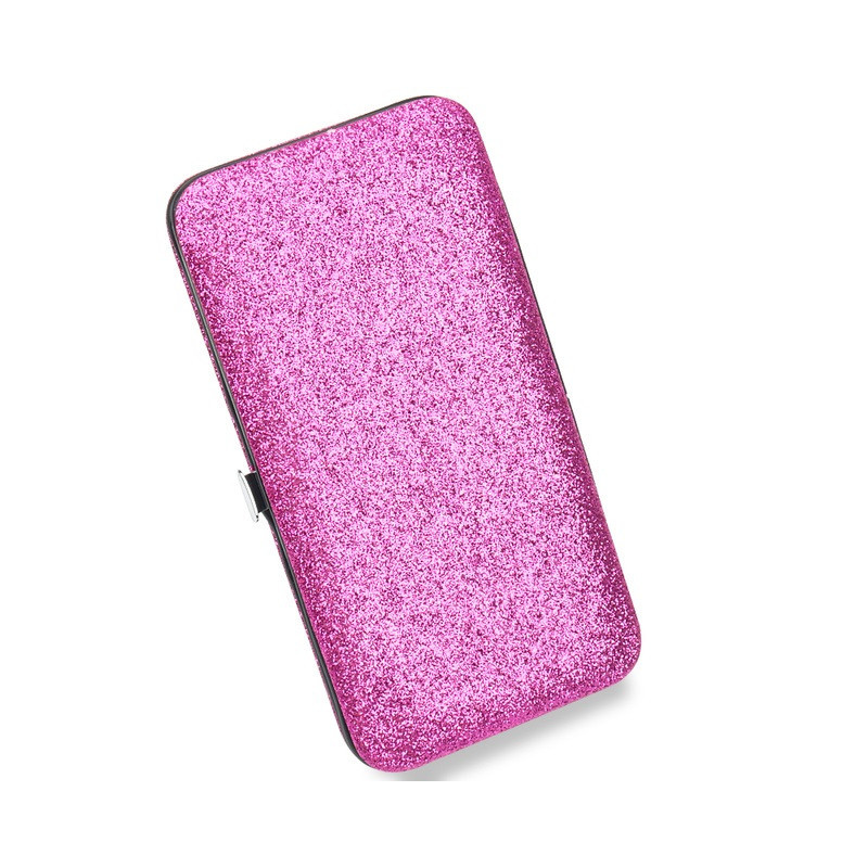 Pincetų dėklas 6 pincetams violetinis