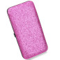 Pincetų dėklas 6 pincetams violetinis