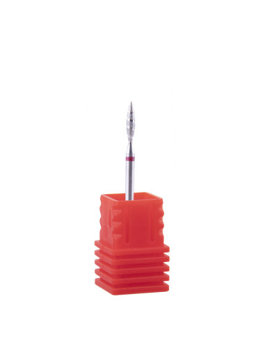 Nail drill bit spiral H0210SD-F red