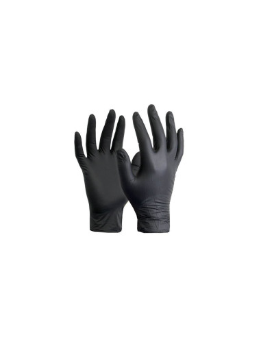 Nitrile gloves Medasept M 100vnt. black