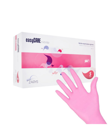Disposable nitrile gloves Easycare S 100vnt. powder free