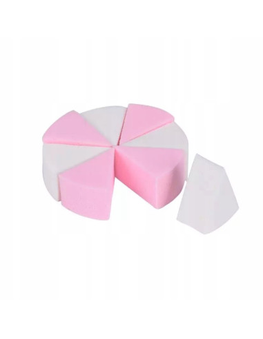 Triangle cosmetic sponges 8 pieces