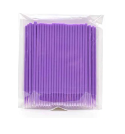 Mikrošepetėliai maišelyje 2mm 100vnt violetiniai