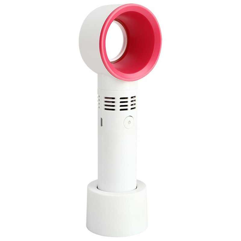 Mini ventiliatorius kraunamas USB baltas